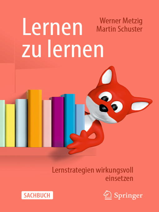 Title details for Lernen zu lernen by Werner Metzig - Available